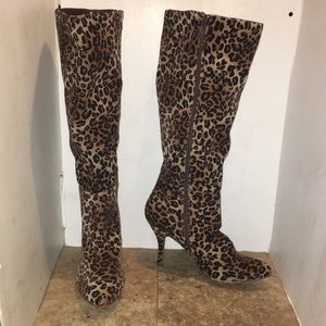 Cato high heel suede boots sz 9